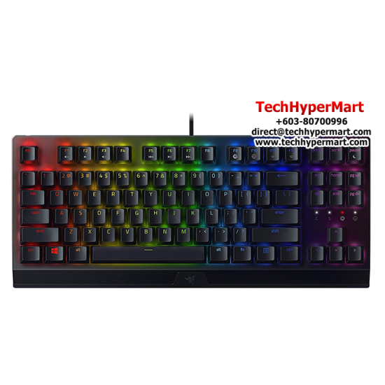 Razer BlackWidow V3 Gaming Keyboard (Media Key, Hybrid on-board, Detachable)